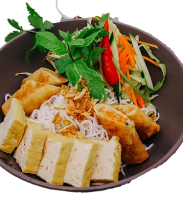 Bún Bio-Tofu sa ot (scharf-vegan)