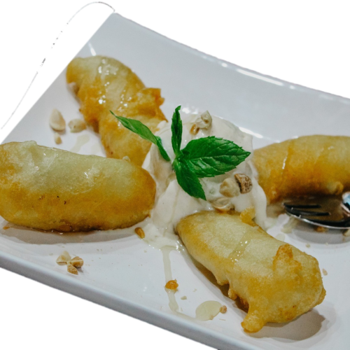 Chuôi chiên nuoc dua (vegetarisch)v