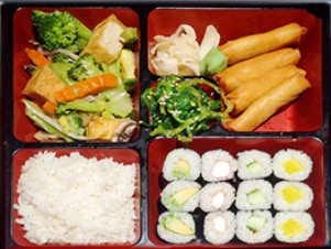 Bento 4 (vegetarisch)
