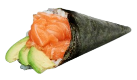 Lachs Temaki