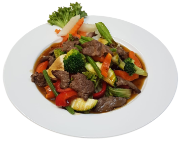 Rindfleisch mit indischer Currysauce