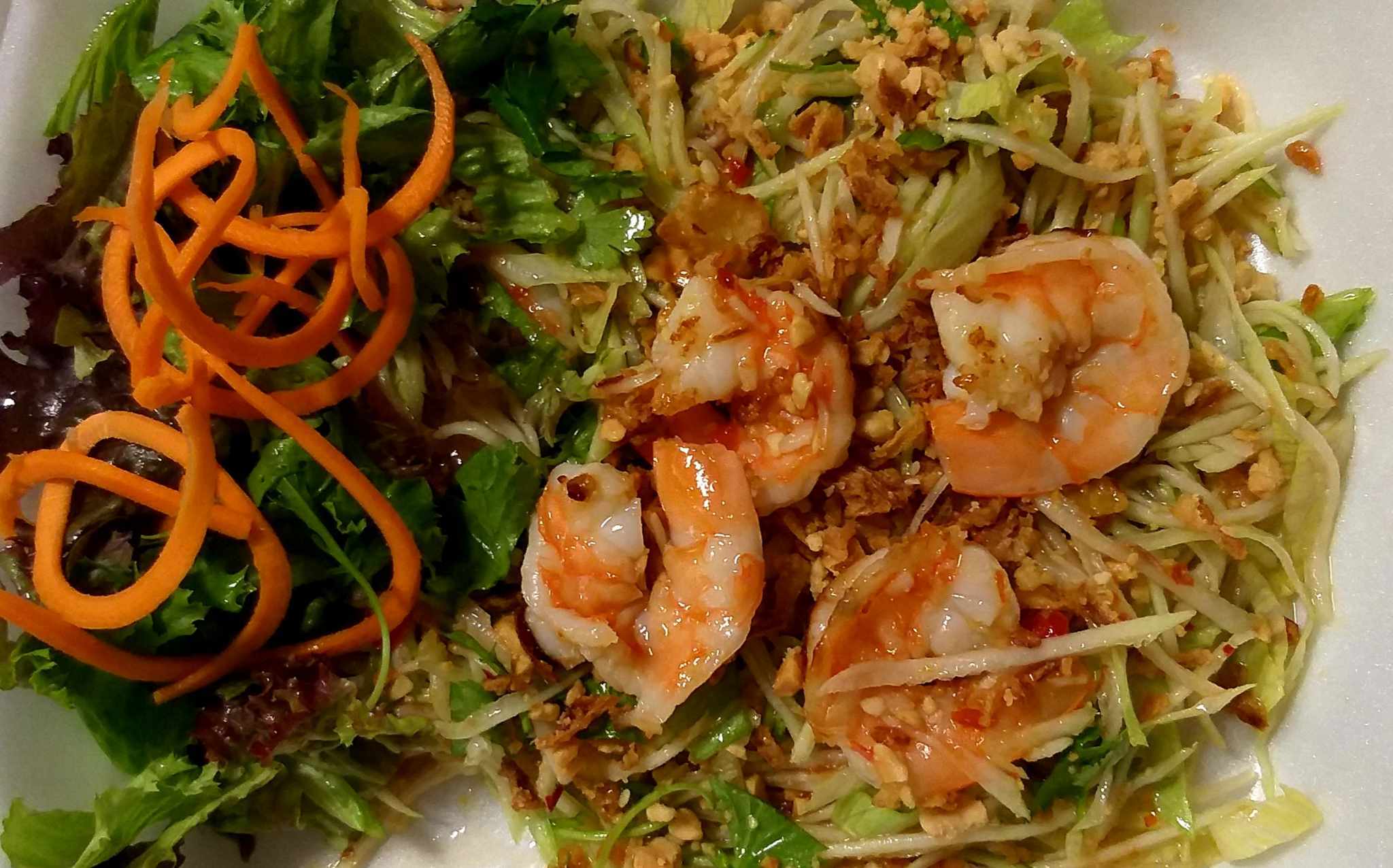 RRiesengarnelen mit Zitronengras (scharf)